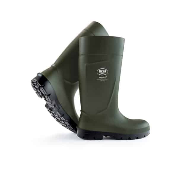 Bekina Steplite Easygrip Wellington boots green