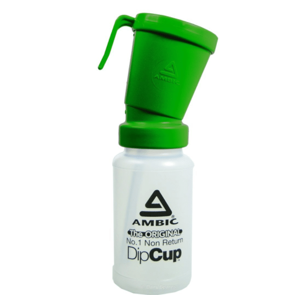 Ambic original no. 1 non-return dip cup - blue or green - Image 2