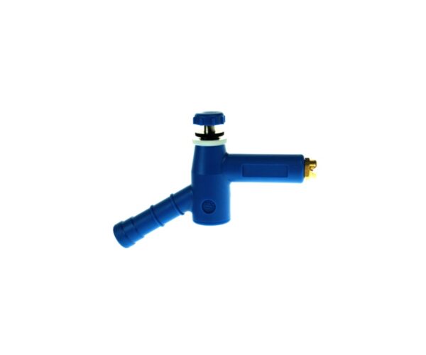 Febra udder wash gun with brass nozzle