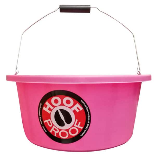 Hoof Proof Shallow Feed Bucket - 15 LT - Various Colours - Image 4