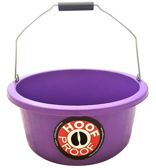 Hoof Proof Shallow Feed Bucket - 15 LT - Various Colours - Image 5