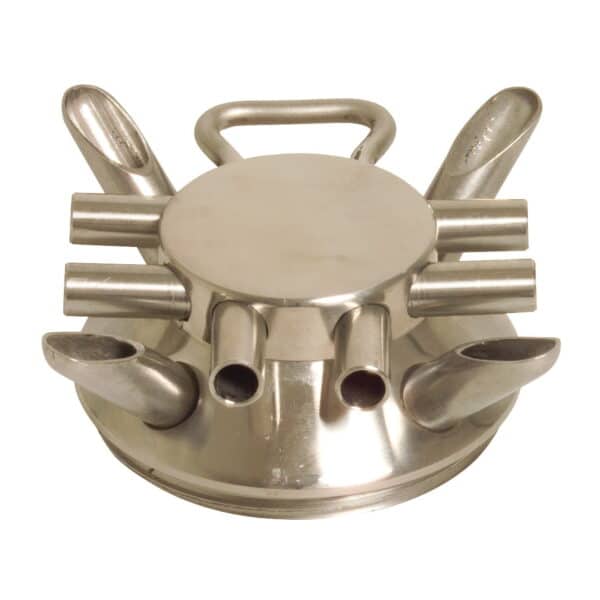 Compatible Delaval 150cc 2:2 Friesland Stainless Steel Base