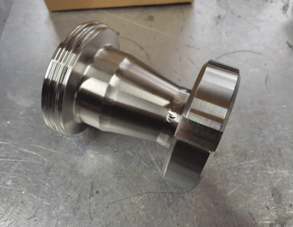 DIN 50 Male to DIN 40 Female Stainless Steel Reducer