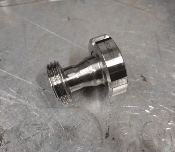 DIN 32 Female to DIN 25 Male Stainless Steel Reducer