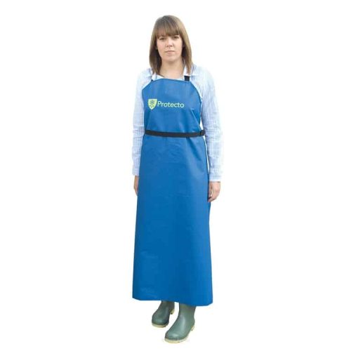 Seals protecto dairy apron blue