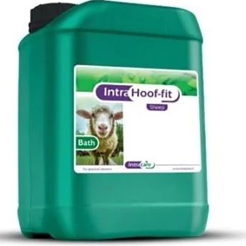 Intra Hoof-fit Foot Bath Solution for Sheep
