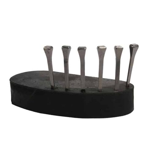 Hoof Block Rubber and Nails