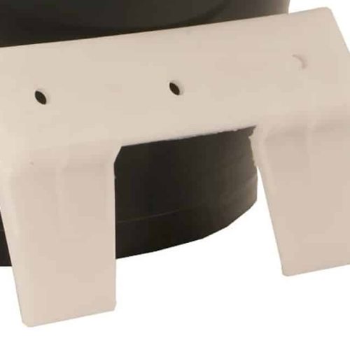 Single calf bucket spare bracket