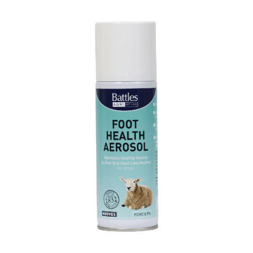 Battles foot health aerosol