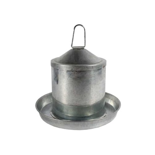 Galvanised poultry drinker (2lt)
