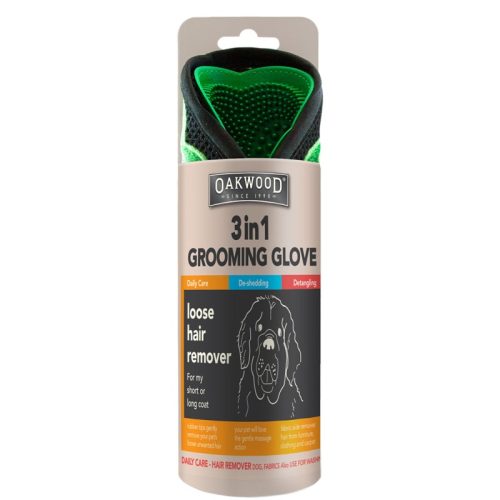Oakwood 3-in-1 Grooming Glove