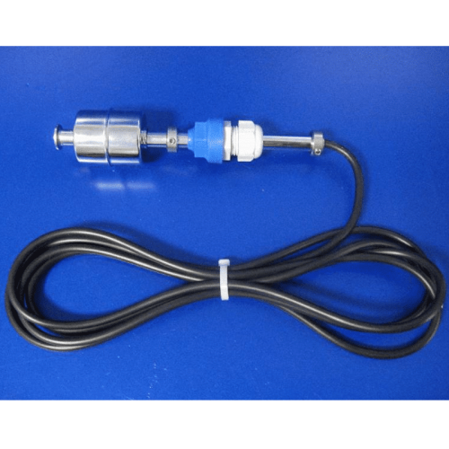 Dairymaster receiver vessel over flow alert float probe
