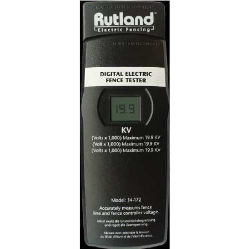 Rutland Electric Fence Tester Digital Voltage Meter