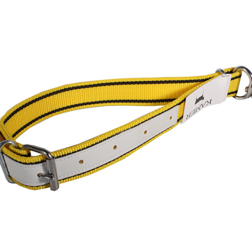 Calf Nylon Collar - Yellow & Black