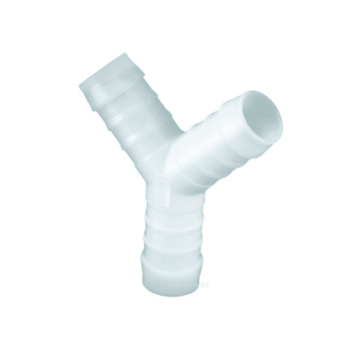 Plastic Push on Plastic Y Piece Hosetail