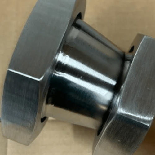 3" RJT Female to 2,5" RJT Female Concentric Reducer Stainless Steel