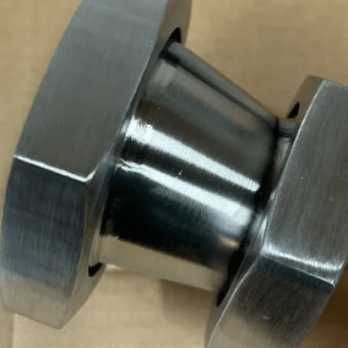 2.5" RJT Female to 2" RJT Female Stainless Steel Concentric Reducer