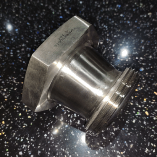 3" RJT Female to 2.5" RJT Male Stainless Steel (Concentric Reducer)