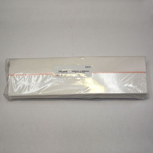 GEA Milfos milk filter socks 800mm x 225mm (pack of 100)