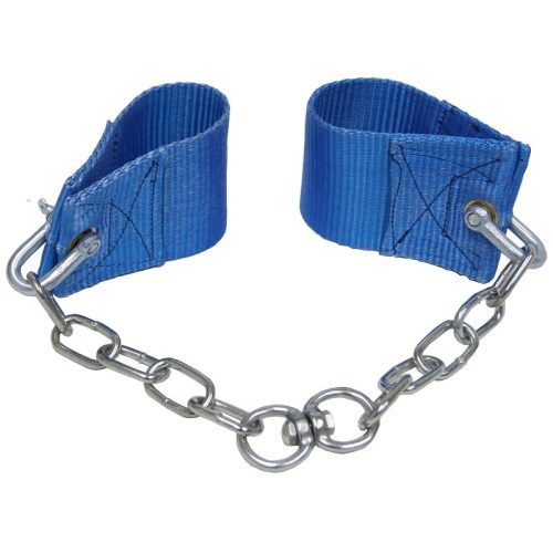 Heavy duty xl nylon blue cattle hobble / shackle