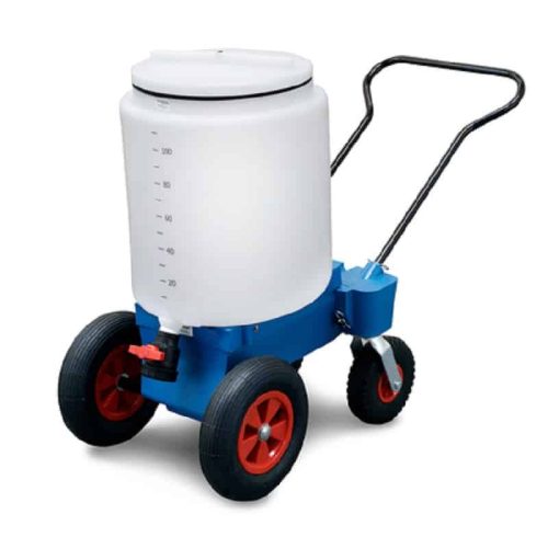 Wydale 110ltr 4 wheel milk trolley