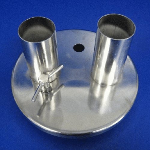 Dairymaster stainless steel receiving jar lid 50ltr (2 x 2)