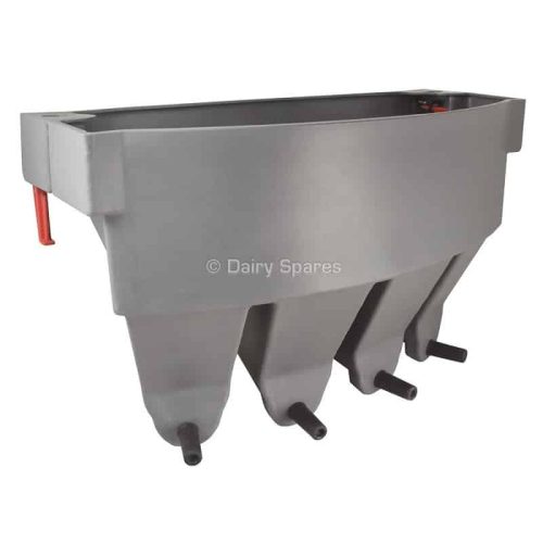 Milk bar 4 compartment calf feeder