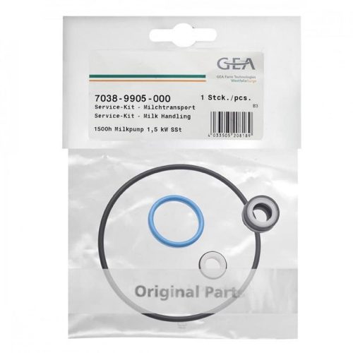 GEA Westfalia 1.5kw milk pump seal service kit