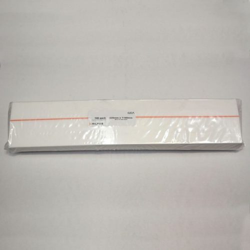 GEA Milfos milk filter socks 1100mm x 225mm (pack of 100)