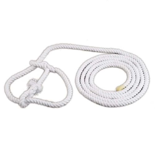 Show Cotton Halter For Sheep - White - 1.8mtr x 8mm