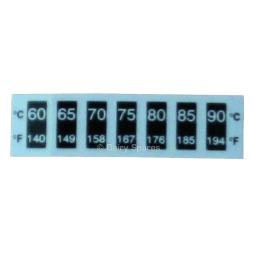 Thermochromic Liquid Crystal Temperature Indicator 10 pack