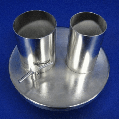 Dairymaster stainless steel receiving jar lid 50ltr (2 x 3 x 2.5)