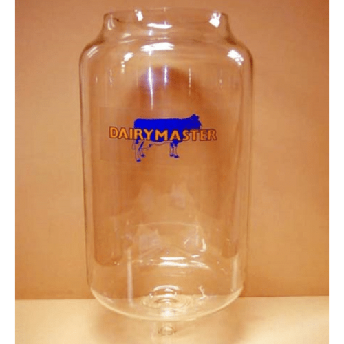 Dairymaster glass receiver jar (7 gal)
