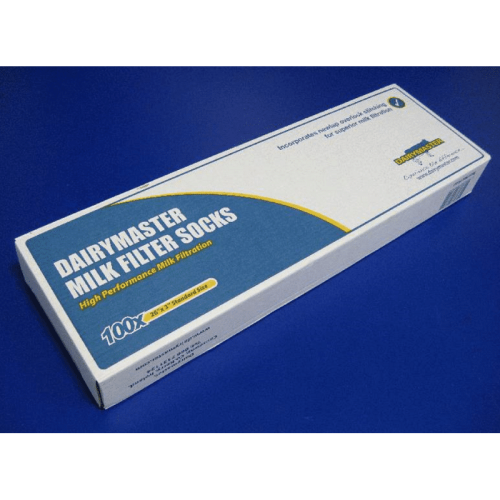 Dairymaster milk filter socks 26" x 3" (pack of 100)