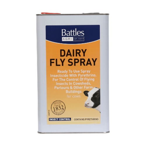 Battles dairy fly spray 4.5lt