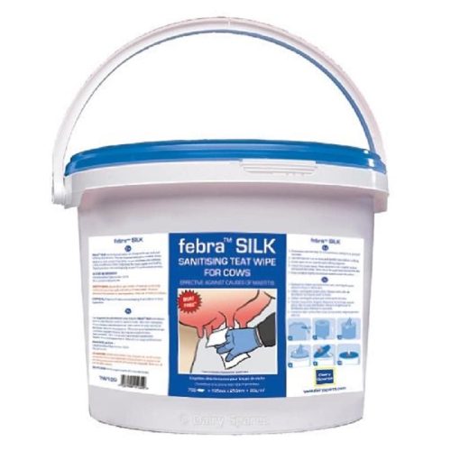 Febra silk teat wipe bucket - pack of 660