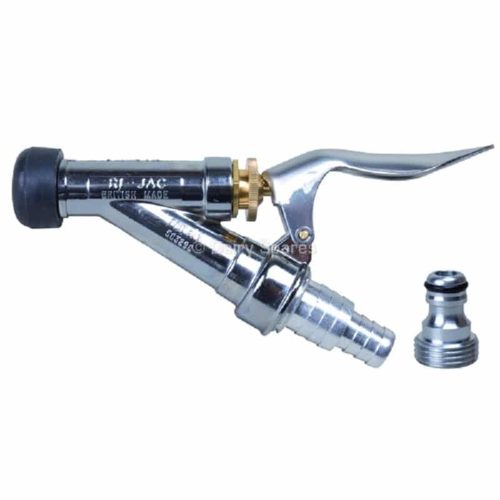 Ri-jac power wash gun with stepped hosetail