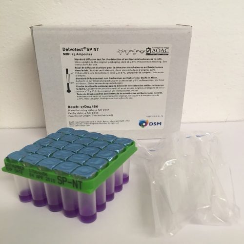 Delvotest sp-nt antibiotic test tube - 25 pack