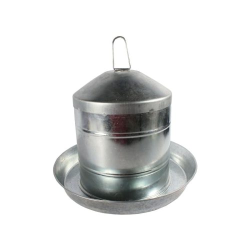 Galvanised poultry drinker (9lt)