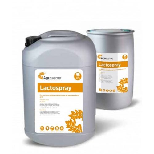 Agroserve lactospray pre/post teat dip and spray
