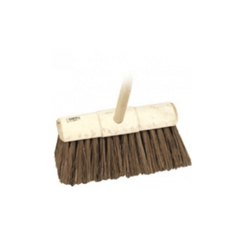 Stiff broom 13" - complete