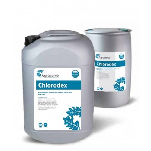 Agroserve Chlorodex Liquid Alkaline Cleaner and Sanitiser