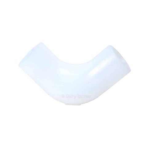 Clear silicone elbow 32mm