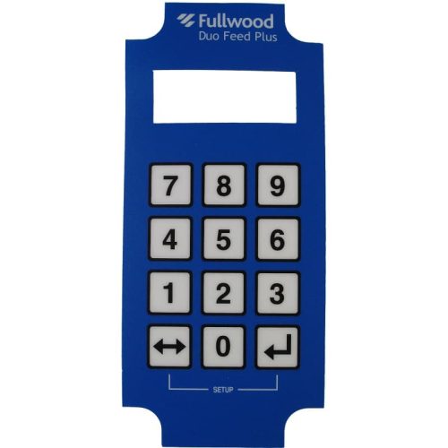 Fullwood duo feed plus keypad overlay