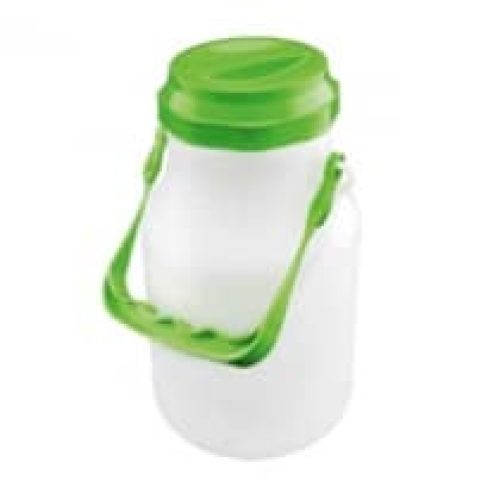 Milk churn with lid - 2 ltr