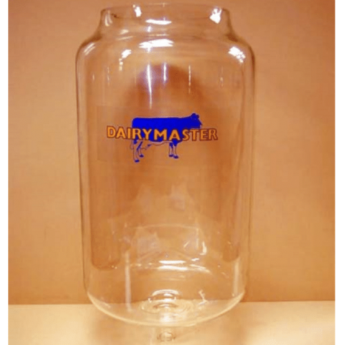 Dairymaster glass receiver jar (70ltr)