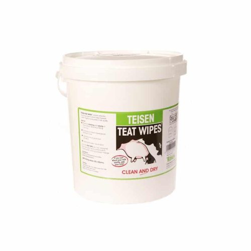 Teisen teat wipe bucket - pack of 600
