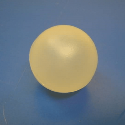 Dairymaster recording jar clear plastic ball