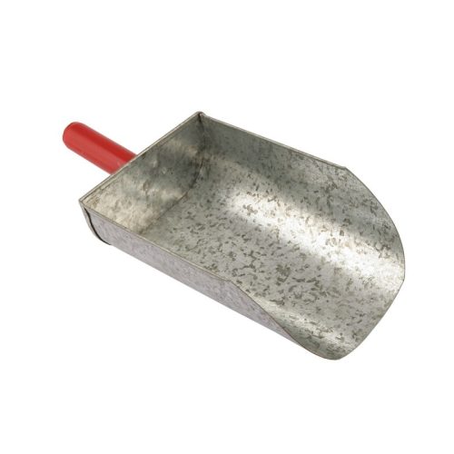 Galvanised 1.5kg feed scoop