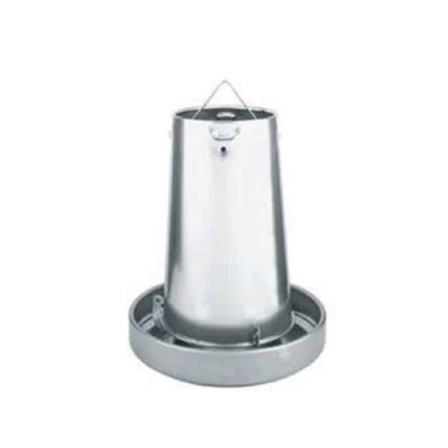 Galvanised chicken hanging feeder (10kg)